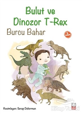 Bulut ve Dinozor T-Rex - Kırmızı Kedi Çocuk