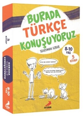 Burada Türkçe Konuşuyoruz (5 Kitap Takım) - Erdem Yayınları
