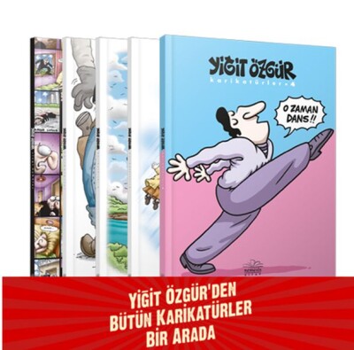 Bütün Karikatürler Set 5 Kitap - Nemesis Kitap