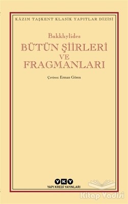 Bütün Şiirleri ve Fragmanları - Yapı Kredi Yayınları