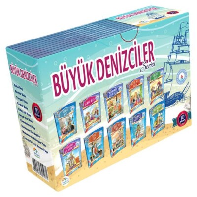 Büyük Denizciler Serisi (10 Kitap) - Maviçatı Yayınları