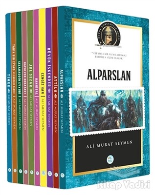 Büyük Komutanlar Seti (10 Kitap Takım) - Maviçatı Yayınları