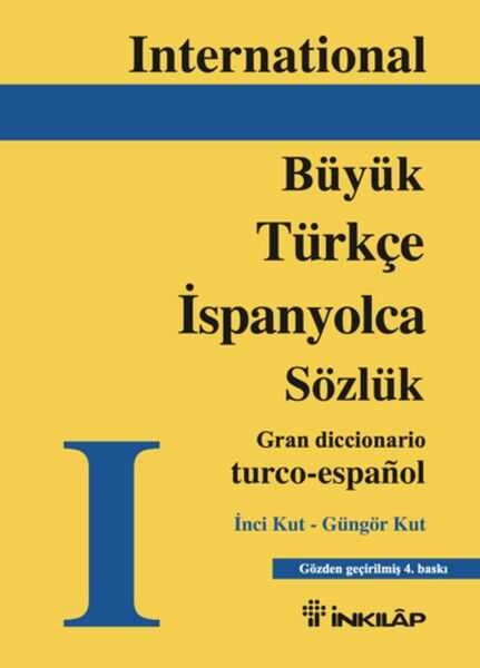 İnkılap Kitabevi - Büyük Türkçe -İspanyolca Sözlük