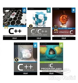 C/C++ Programlama Seti 2 (5 Kitap Takım) - Kodlab Yayın