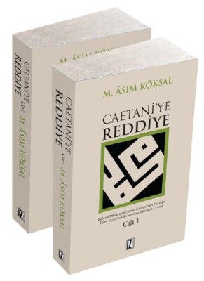 Caetani'ye Reddiye (2 Kitap Takım) - İz Yayıncılık