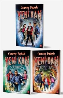 Canavar Peşinde Yeni Kan Seti (3 Kitap Takım) - Beyaz Balina Yayınları