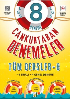 Cankurtaran Denemeler Tüm Dersler-8 - Damla Yayınevi