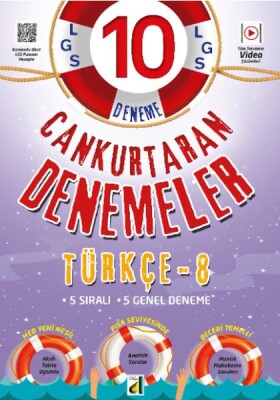 Cankurtaran Denemeler Türkçe-8 - Damla Yayınevi