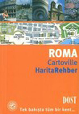 Cartoville Harita Rehber Roma (Ciltli) - Dost Kitabevi Yayınları
