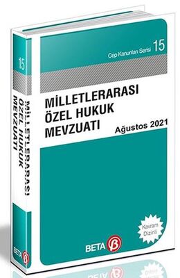 Cep Kanunları Serisi 15 - Milletlerarası Özel Hukuk Mevzuatı - 1