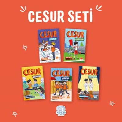 Cesur Set (5 Kitap) - Karavan Çocuk