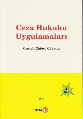 Ceza Hukuku Uygulamaları - Beta Yayınevi