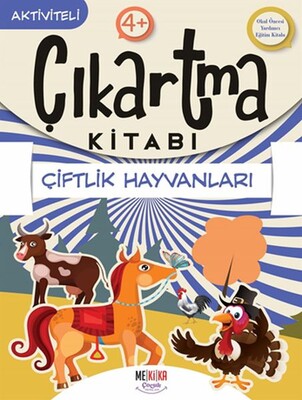 Çiftlik Hayvanları - Çıkartma Kitabı - Mekika Çocuk