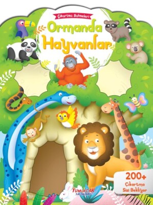 Çıkartma Sahneleri - Ormanda Hayvanlar - Yumurcak Yayınları