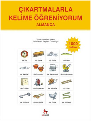 Çıkartmalarla Kelime Öğreniyorum - Almanca - Almidilli