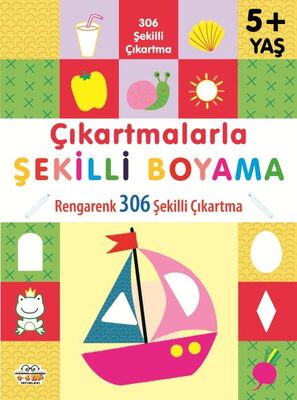 Çıkartmalarla Şekilli Boyama 5 Yaş Üstü - 1