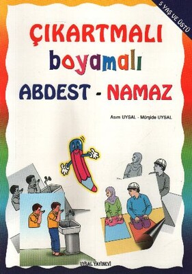 Çıkartmalı Boyamalı Abdest - Namaz - Uysal Yayınevi