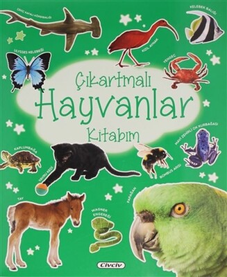 Çıkartmalı Hayvanlar Kitabım - Civciv