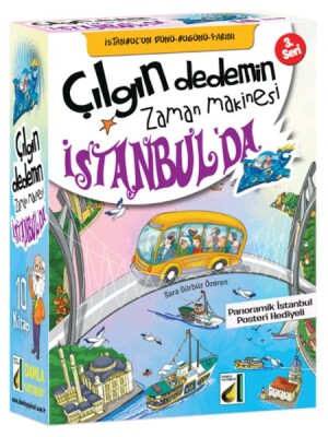 Çılgın Dedemin Zaman Makinesi İstanbulda (10 Kitap Takım) - Damla Yayınevi