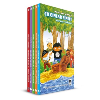 Çılgınlar Sınıfı Seti (5 Kitap takım) - Bilgi Yayınevi