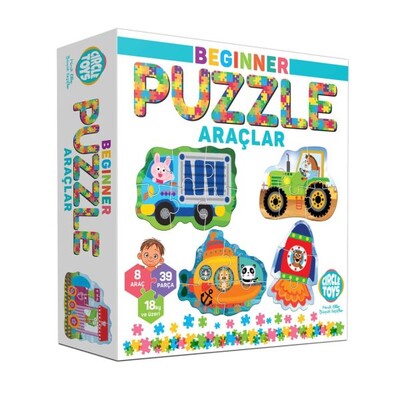 Circle Toys Beginner Puzzle Araçlar - Circle Toys