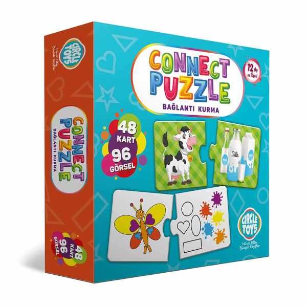 Circle Toys - Circle Toys Connect Puzzle Bağlantı Kurma Oyunu