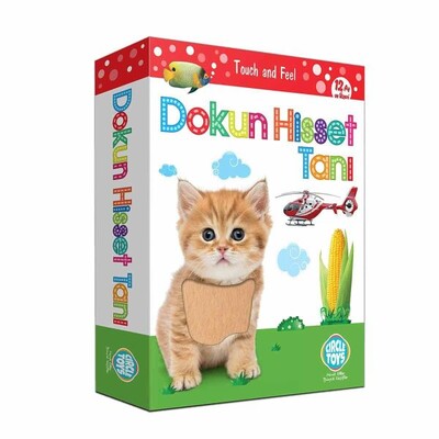 Circle Toys Dokun Hisset Tanı Eğitim Kartları - Circle Toys