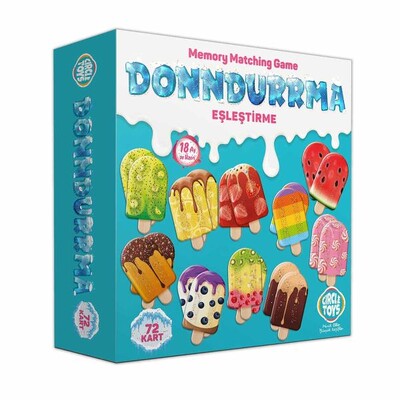 Circle Toys Dondurma Hafıza Eşleştirme Oyunu - Circle Toys