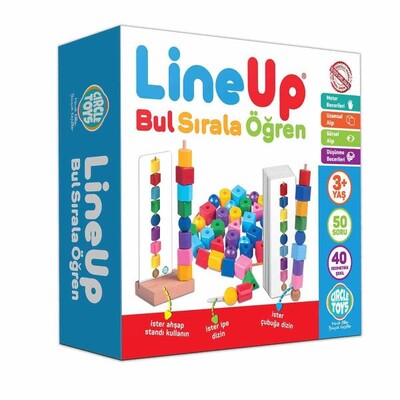 Circle Toys Line Up Bul Sırala Öğren Oyunu - Circle Toys