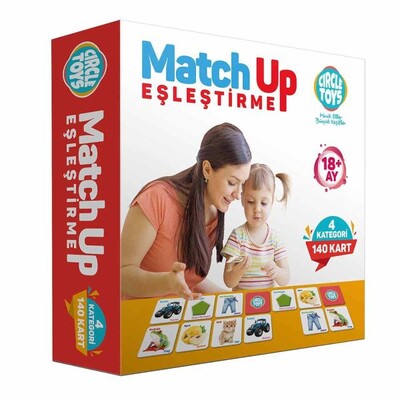 Circle Toys Match Up Eşleşirme Oyunu - Circle Toys