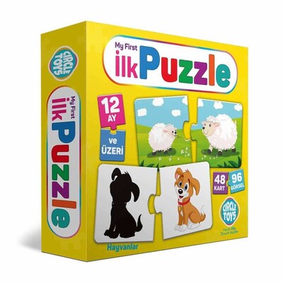 Circle Toys My First Puzzle 48 Parça - Circle Toys