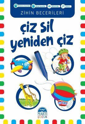 Çiz Sil Yeniden Çiz (Mavi Kitap) - 1