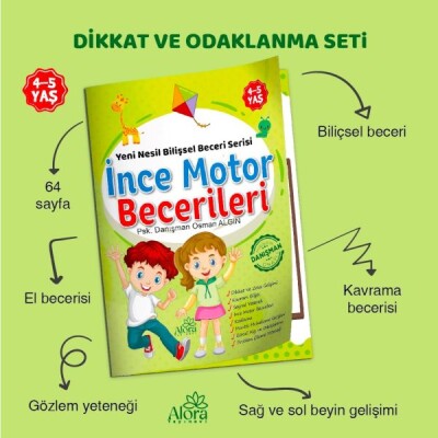 Çizgi Çalışmaları-İnce Motor Becerisi - Alora Yayınevi