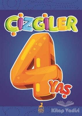 Çizgiler 4 Yaş - Ren Kitap