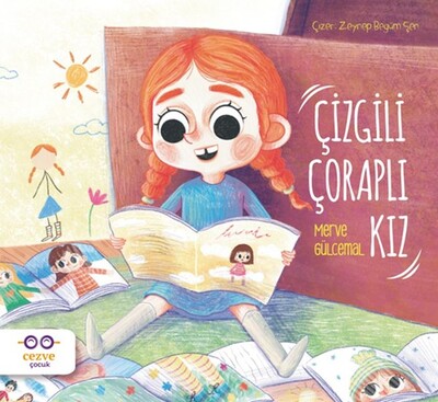 Çizgili Çoraplı Kız - Cezve Kitap