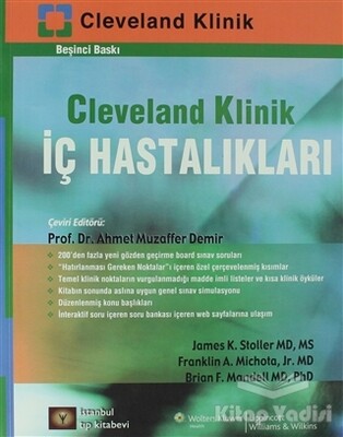 Cleveland Klinik İç Hastalıkları - İstanbul Tıp Kitabevi