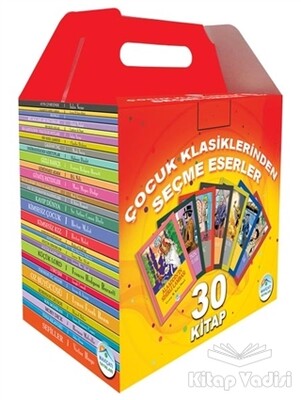 Çocuk Klasiklerinden Seçme Eserler (30 Kitap Takım) - Maviçatı Yayınları