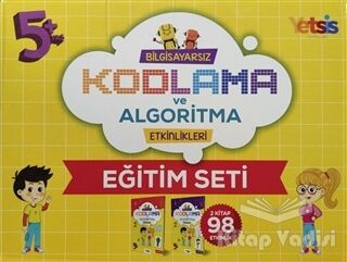 Çocuklar İçin 5 Yaş üzeri Bilgisayarsız Kodlama ve Algoritma Eğitim Seti - 1