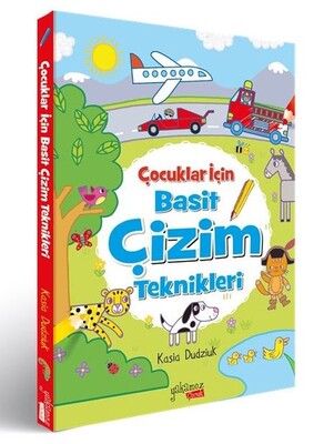 Çocuklar İçin Basit Çizim Teknikleri - Yakamoz Yayınları