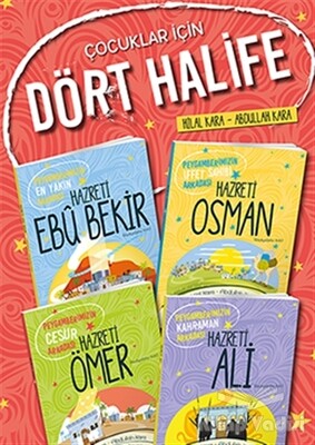 Çocuklar İçin Dört Halife Seti (4 Kitap Takım) - Uğurböceği Yayınları