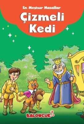 Çocuklar için En Meşhur Masallar - Çizmeli Kedi Hayal ve Odak Geliştirici Masallar - Baloncuk Kitap