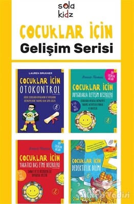 Çocuklar İçin Gelişim Serisi (4 Kitap Takım) - Sola Kidz