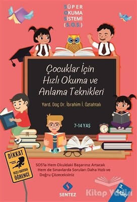 Çocuklar için Hızlı Okuma ve Anlama Teknikleri - Sentez Yayınları