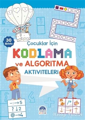 Çocuklar İçin Kodlama ve Algoritma Aktiviteleri - Mavi - 1