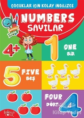 Çocuklar İçin Kolay İngilizce - Numbers Sayılar - Koloni Çocuk