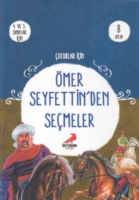 Çocuklar İçin Ömer Seyfettin'den Seçmeler (8 Kitap Takım) - Erdem Yayınları