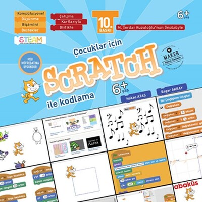 Çocuklar İçin Scratch İle Programlama 6+ Yaş - Abaküs Yayınları