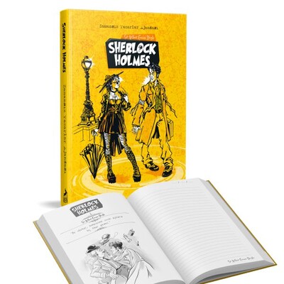 Çocuklar İçin Sherlock Holmes Süresiz Ajanda - Zamansız Yazarlar Ajandası - Ren Kitap
