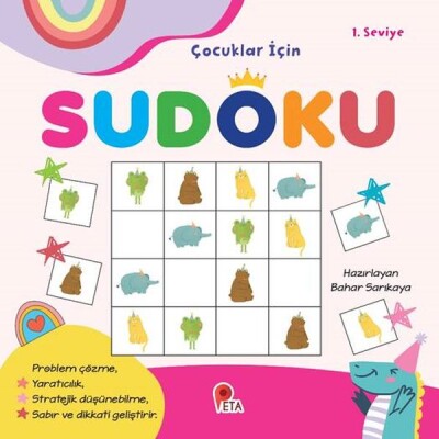 Çocuklar İçin Sudoku 1. Seviye - Peta Kitap