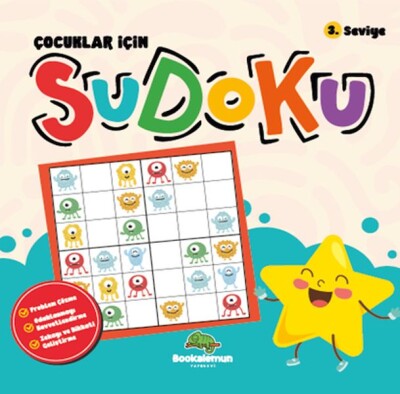 Çocuklar İçin Sudoku 3.Seviye - Bookalemun Yayınevi